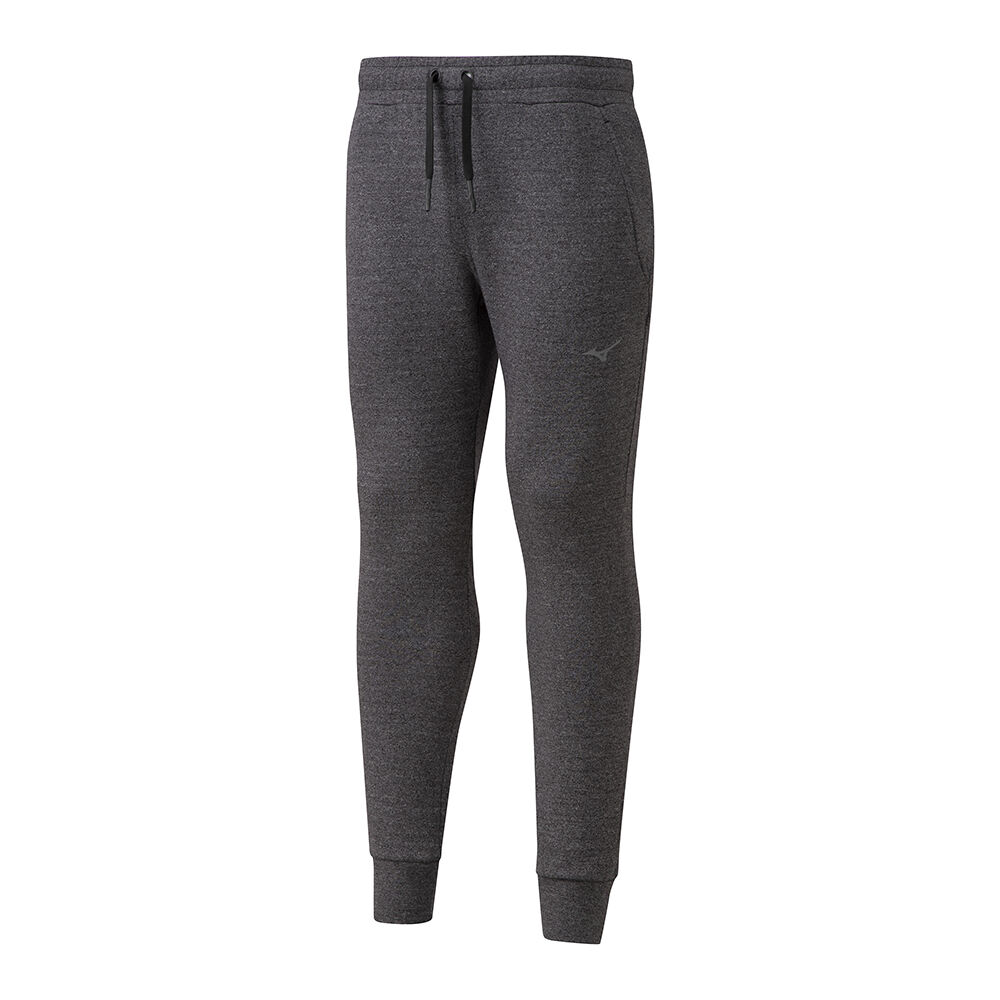 Panske Tepláky Mizuno Rib Čierne Vypredaj OCXB28657
